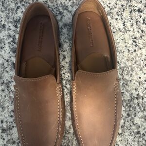 Johnston & Murphy Tan Leather Loafers